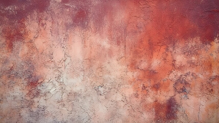 Old wall texture cement black red background. Generative AI