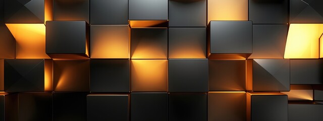 Geometric pattern modern wallpaper shape square cube abstract block design texture background
