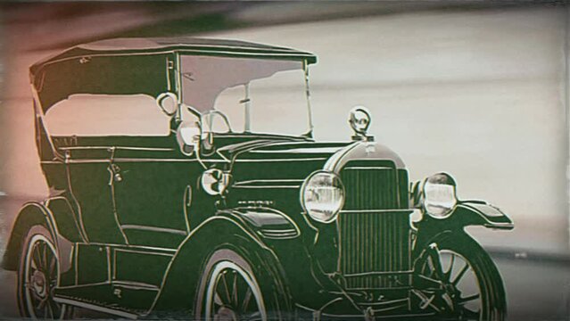 old car animation