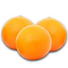 oranges isolated on transparent background