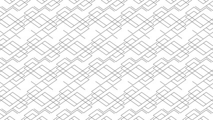 ABSTRACT BACKGROUND SEAMLESS PATTERN GEOMETRIC LINE BLACK COLOR VECTOR DESIGN