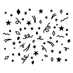 Obraz premium Confetti