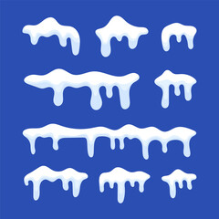 hand drawn snow cap winter collection