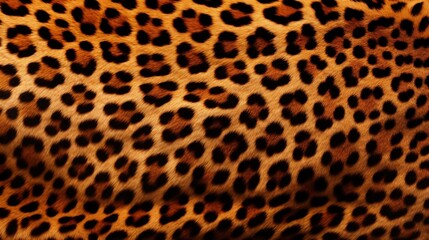 Seamless leopard texture, leopard fur, animal pattern