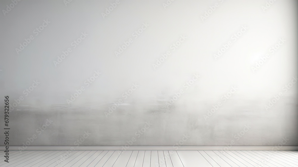 Aufkleber grey and white gradient in studio wall for copyspace background
