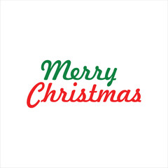 Merry Christmas logo design