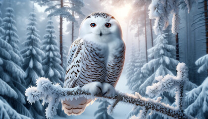 Snowy Owl's Winter Watch

