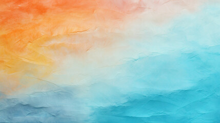 Fototapeta na wymiar Painted blue orange Background