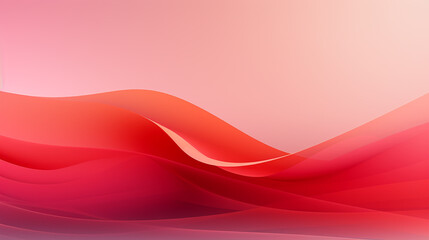 Fototapeta premium A pink and red wavy lines background