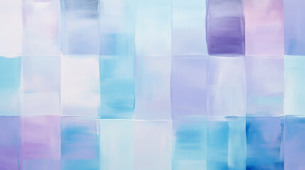 Abstract Watercolor Painting Soft Turquoise Gradient With Light Blue And Purple Colors On Canvas Background