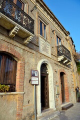 parsonage house built in 1890 pentedattilo Calabria Italy