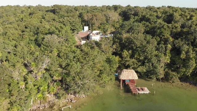 Bacalar mexico mansion in the forest