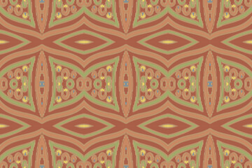 Ikat paisley embroidery on the fabric in Indonesia and other Asian countries.geometric ethnic oriental seamless pattern.Aztec style. illustration.design for texture,fabric,clothing,wrapping,carpet.