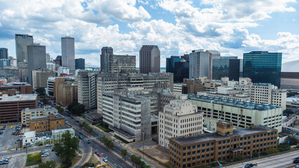 Aerial view of New Orleans, LA, USA - obrazy, fototapety, plakaty