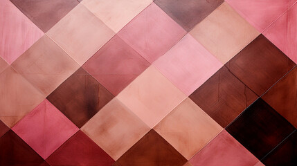 Brown Pink Abstract