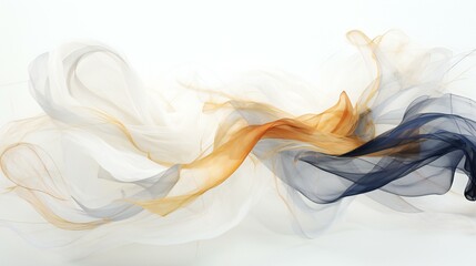 Ethereal Dance of Graceful Forms in a Symphony of Subtle Hues