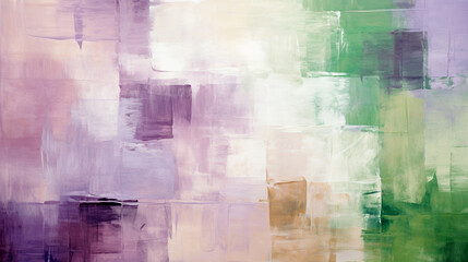 Abstract Mauve Olive Green Art