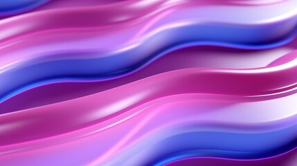 Serene Purple and Blue Waves Cascading Gently in a Seamless Abstract Background