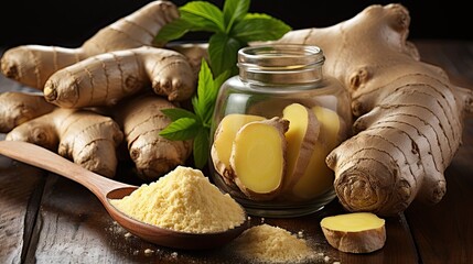 Ginger root spice