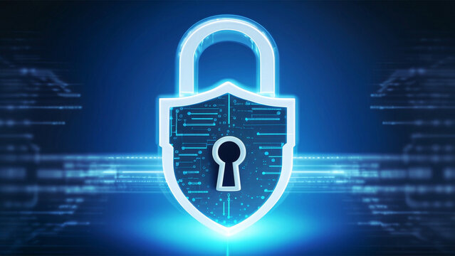  cyber security technology background - Generative AI 