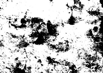 Rustic grunge vector texture with grain and stains. Abstract noise background. Weathered surface. Dirty and damaged. Detailed rough backdrop. Vector graphic illustration with transparent white. EPS10.