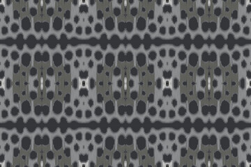 Ikat Paisley Embroidery on the Fabric in Indonesia,india and Asian countries.geometric Ethnic Oriental Seamless pattern.aztec Style. illustration.design for Texture,fabric,clothing,wrapping,carpet.