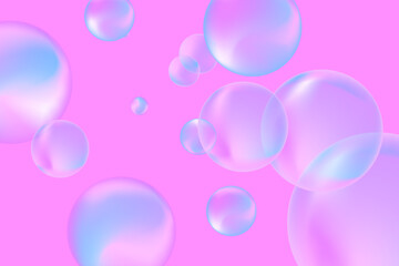 Modern realistic water bubbles, great design for any purposes.