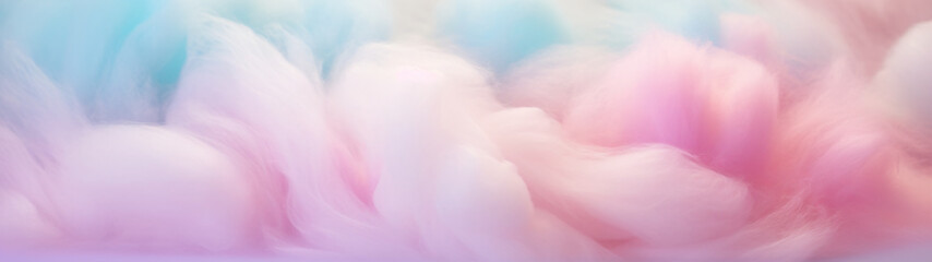 Super Ultrawide Colorful Cotton Candy Texture Background