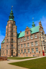 Rosenborg Castle in Copenhagen, Denmark