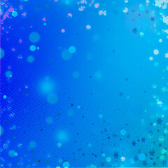 Blue bokeh background for seasonal, holidays, event and celebrations