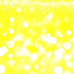 Yellow bokeh background for seasonal, holidays, event and celebrations