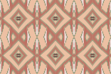 Ethnic abstract purple Seamless ikat pattern in tribal, folk embroidery, and Asia style. Aztec geometric art ornament print. Design for carpet, wallpaper, clothing, wrapping, fabric, cover.