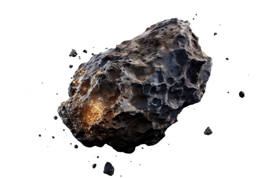 Asteroid cut out