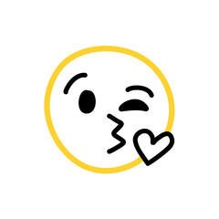 emoticon hand drawn vector