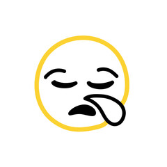 emoticon hand drawn vector