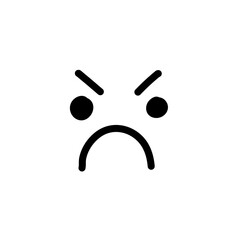 Hand drawn emotions. Face expressions happy or sad doodles or laughing faces smiling mouths crying eyes