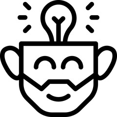 Obraz premium Idea Icon.