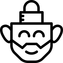 Lock Icon.