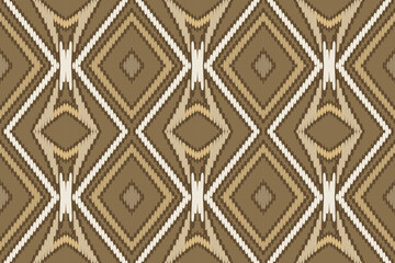 Ethnic oriental Indonesia ikat seamless pattern traditional. Fabric Indian style. Design for background, wallpaper, vector illustration, fabric, clothing, carpet, textile, batik, embroidery.