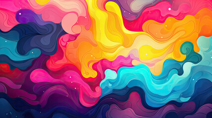 Colorful abstract background. Vector illustration for your design. Colorful background. 