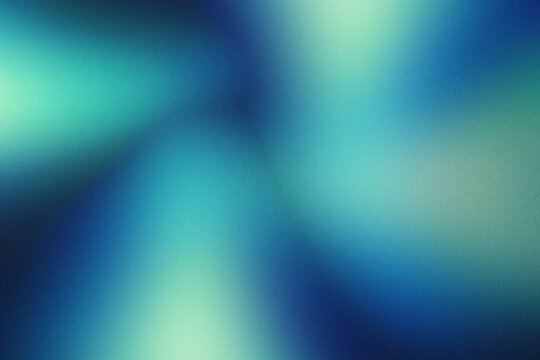 Blue Abstract shapes defocused grainy gradient background noise texture effect macro design