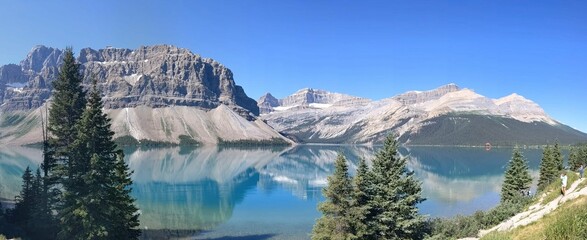 lake with glacier