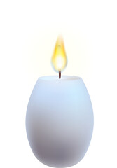 Scented wax candle, cozy candle. holidays aromatherapy, illustration on transparent, png. Christmas, holiday, comfort.