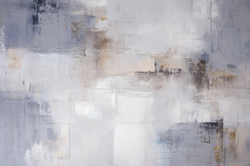 Abstract oil painted textured canvas background. Neutral colors grunge artistic decorative backdrop.