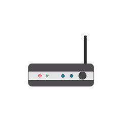wifi router vector type icon