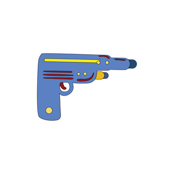 water gun vector type icon