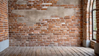 Foto op Canvas exposed brick wall © Alicia