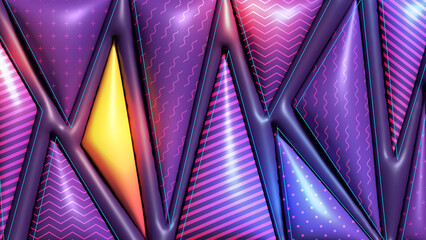 3d Abstract Background Texture with multi color and modern and futuristic design. 