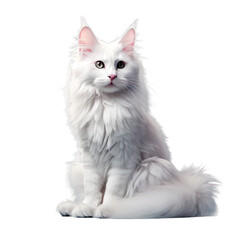 Turkish Angora cat png