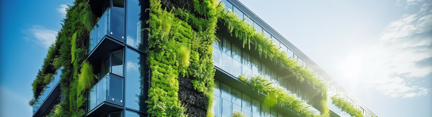 Future of the building site: ecological added value through intensive greening of facades, balconies, terraces and roofs